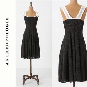 Maple Sidestepping Polka Dot Dress NWT